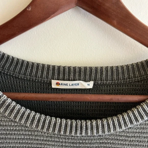 Marine Layer Sweater - Sea Foam Green - Picture 3 of 5